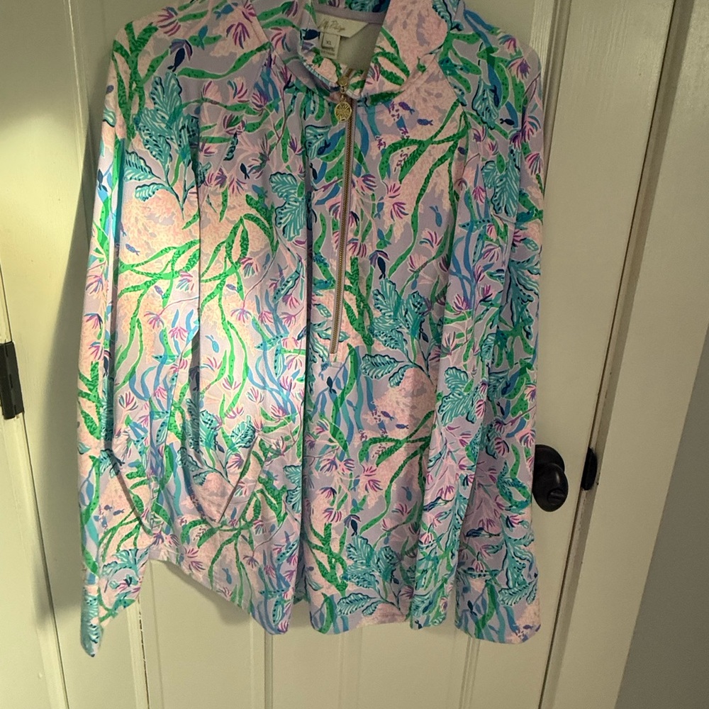 Lilly Pulitzer Tropical Print Jacket